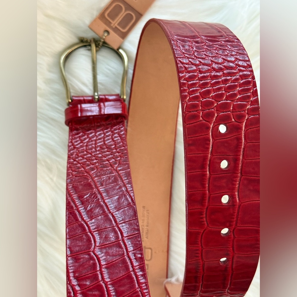 BRAVE Leather- Ferrari Red Barcelona - LILOU